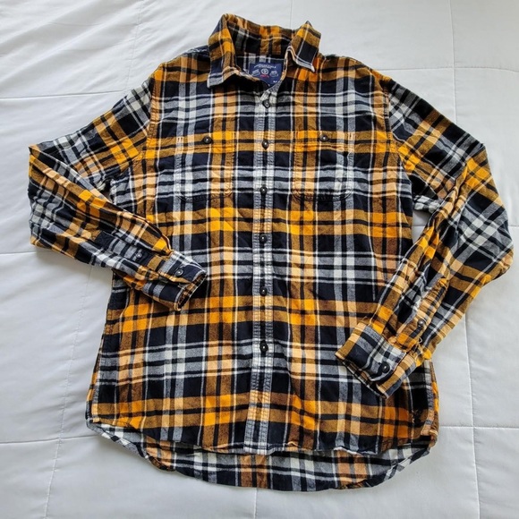 American Eagle Prep Fit Plaid Flannel - Picture 1 of 4